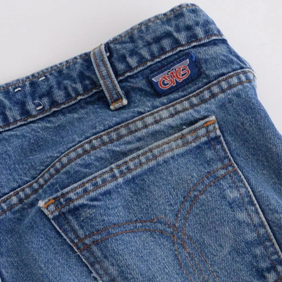 Vintage Great Western Garment Mid-wash Relaxed Fit Western Cowboy Blue Jeans 38 - Picture 15 of 15